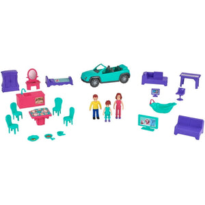 Casa De Muñecas Kid Connection 24 Pz Color Rosa