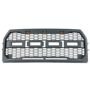Rejilla Ikon Motorsports Para Ford F150 Raptor 15-17 Negro