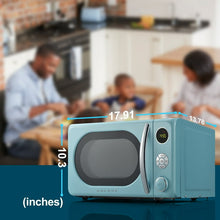 Cargar imagen en el visor de la galería, Horno De Microondas Galanz 0.7Pies Cubicos 700W 110V Azul