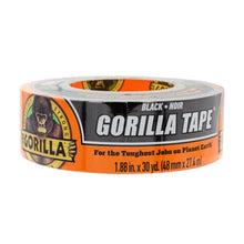 Cargar imagen en el visor de la galería, Gorilla Cinta Adhesiva Negra Resistente 48mmx27.4m 2Pack