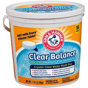 ARM & HAMMER Clear Balance Tabletas Alcalinidad y PH 3.18Kg