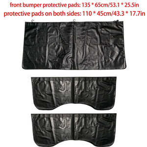 Cubierta L+R+F Magnética De Cuero Taller Automotriz Negro