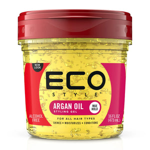Gel Profesional Eco Styler Con Aceite De Argán 3 Pack