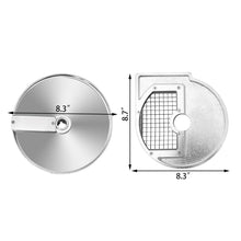 Cargar imagen en el visor de la galería, Cortador De Verduras 0.4&quot; x 0.4&quot; Cuchillas Acero Inoxi 420