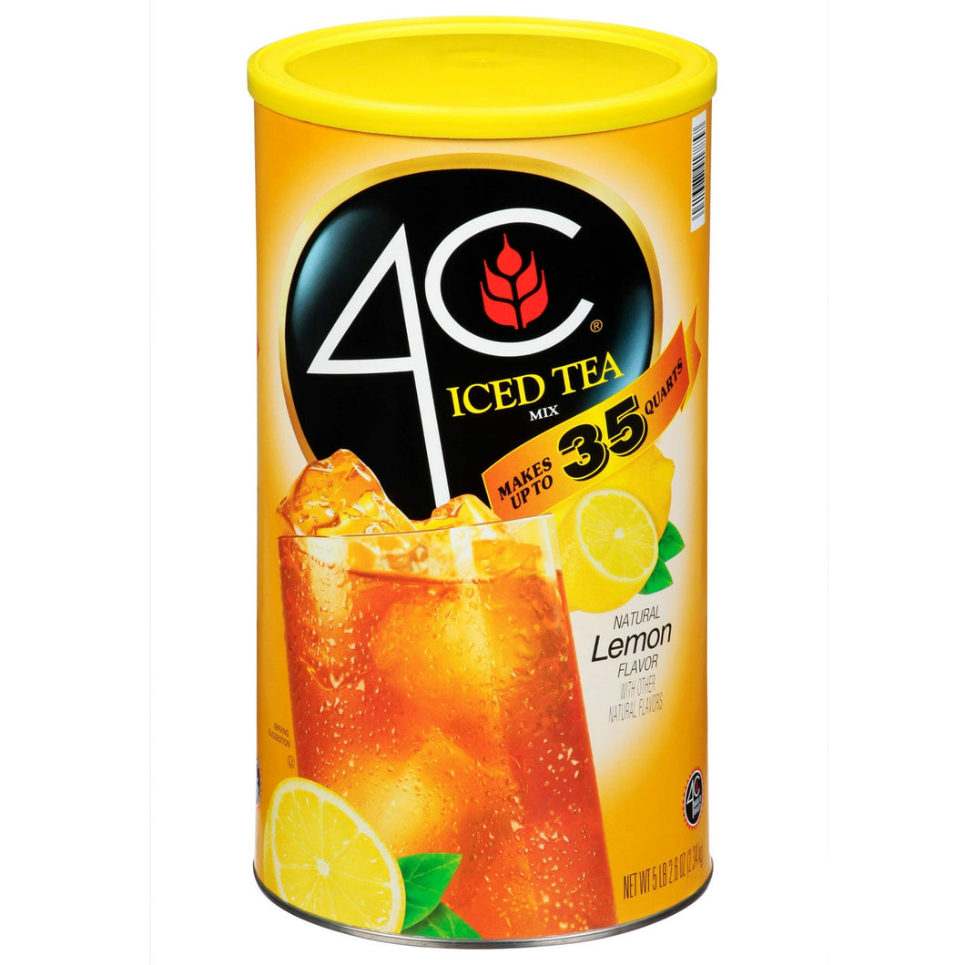 4C 35 Cuartos Mezcla De Té Helado De Limón 2.34 Kg