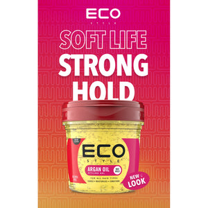 Gel Profesional Eco Styler Con Aceite De Argán 3 Pack