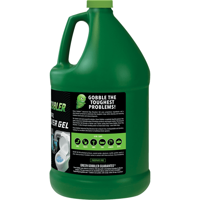 Green Gobbler Destapa Caños Drenajes Industrial Inodoros