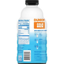 Cargar imagen en el visor de la galería, Concentrado De Café Dunkin Cold Brew 917mL