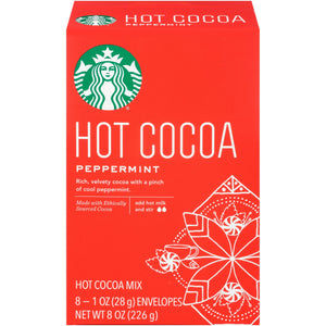 Starbucks Mezcla De Chocolate En Polvo Con Menta 8 Sobres