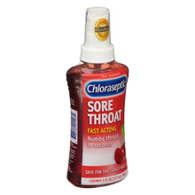 Cargar imagen en el visor de la galería, Spray Bucal Chloraseptic Para Garganta Sabor Cereza 177mL