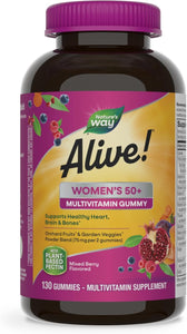 Nature's Way Alive Multivataminico Para Mujeres 50+ Gomitas 130 Piezas