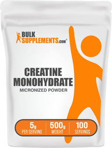 Creatina Monohidrato de BulkSupplements