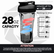 Cargar imagen en el visor de la galería, Helimix 2.0 Vortex Blender Shaker Botella 28oz Sin Bola De Mezcla