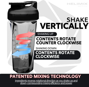 Helimix 2.0 Vortex Blender Shaker Botella 28oz Sin Bola De Mezcla