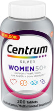 Cargar imagen en el visor de la galería, Centrum Silver Women 50+ Vitamina D3, Vitaminas B Y Calcio