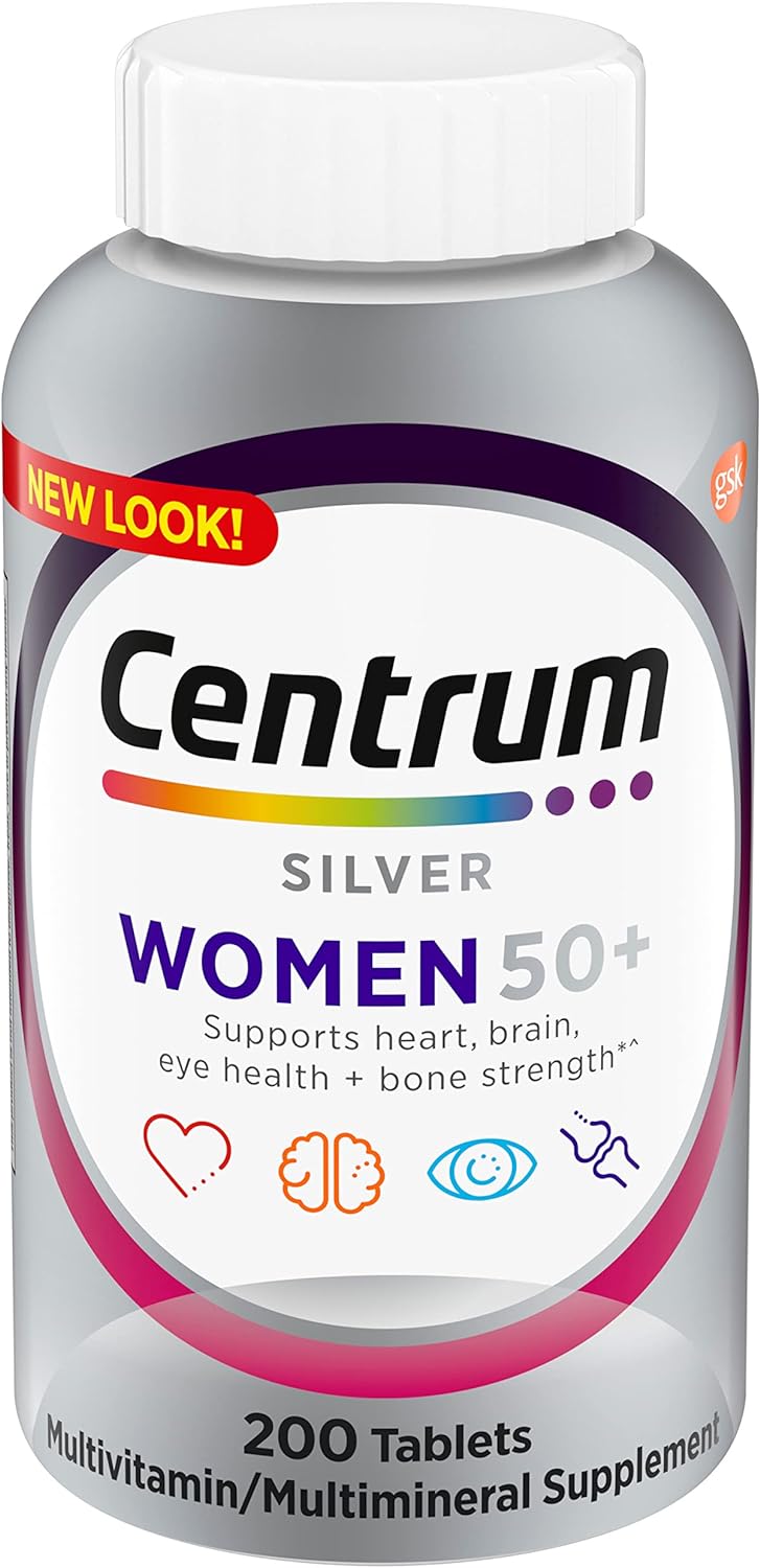 Centrum Silver Women 50+ Vitamina D3, Vitaminas B Y Calcio