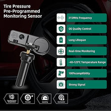 Cargar imagen en el visor de la galería, 4 Sensores TPMS Monitoreo Presión Neumáticos Para Silverado