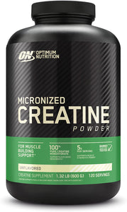 Suplemento en polvo Optimum Nutrition Creatina Micronizada monohidratada en pote de 600g