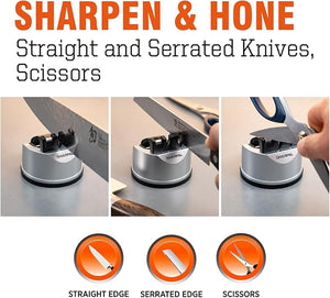 SHARPAL 191H Afilador Manual De Cuchillos Cocina Tijeras