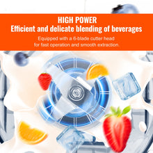Cargar imagen en el visor de la galería, Licuadora Comercial Para Batidos Licuados 2L 1400W 120V 60Hz