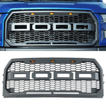 Cargar imagen en el visor de la galería, Rejilla Ikon Motorsports Para Ford F150 Raptor 15-17 Negro
