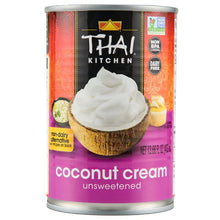 Cargar imagen en el visor de la galería, Thai Kitchen Crema De Coco Sin Azúcar Sin OGM 403mL 3 Pack
