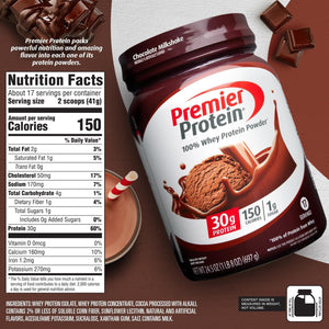 Proteína Premier Protein Sabor Malteada De Chocolate 17 Serv