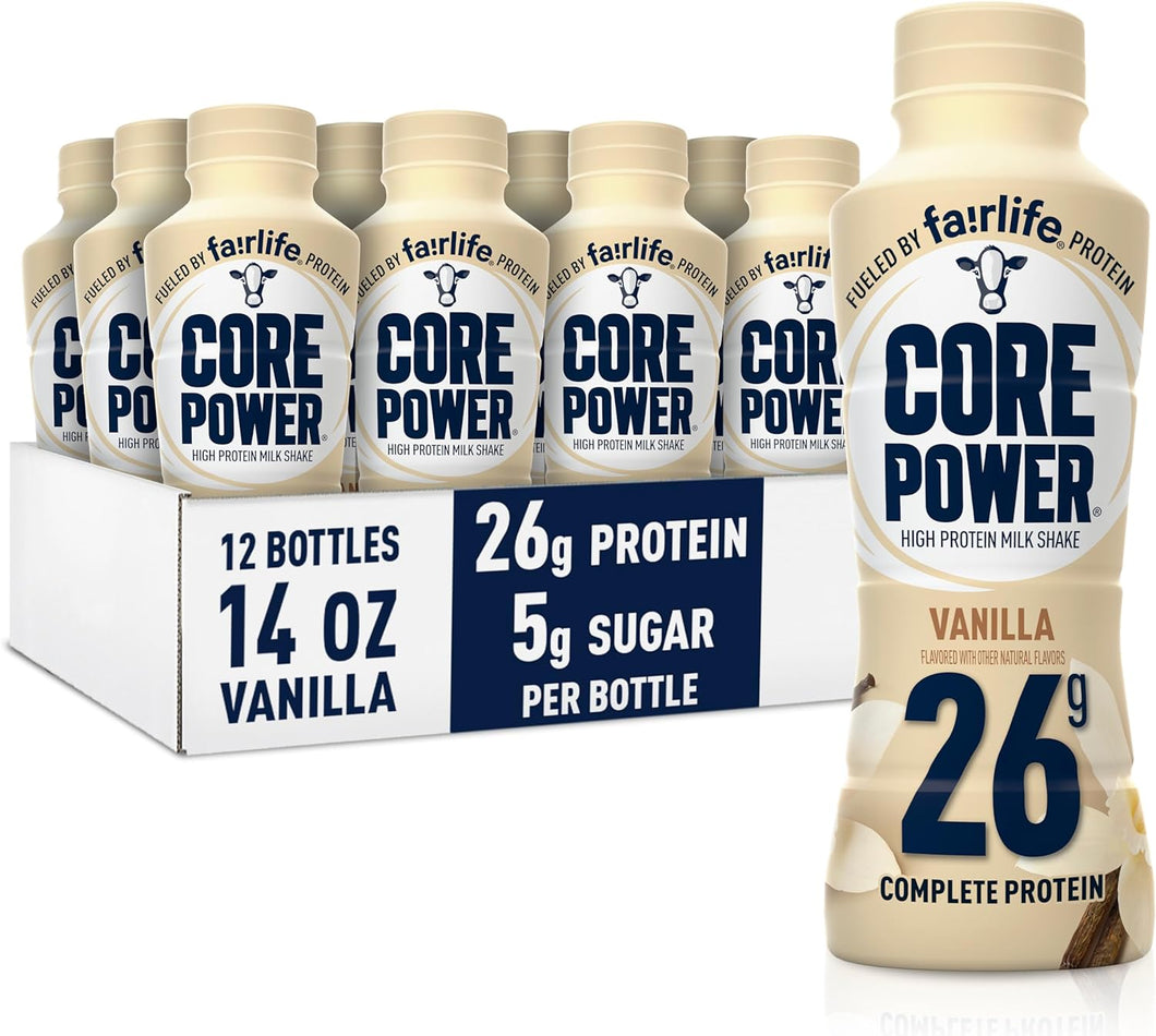 Fairlif Core Power Proteina 26g (12 Pz) Sabor Vainilla