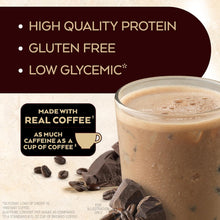 Cargar imagen en el visor de la galería, Atkins Iced Coffee Mocha Latte Protein-rich Shake, With Coff