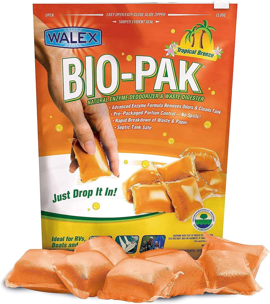 Walex Bio Digestor Para Fosa Séptica Aroma Naranja 10 Pack