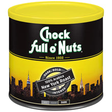 Cargar imagen en el visor de la galería, Chock Full o&#39;Nuts Café Molido Tostado Oscuro 100% Arábica