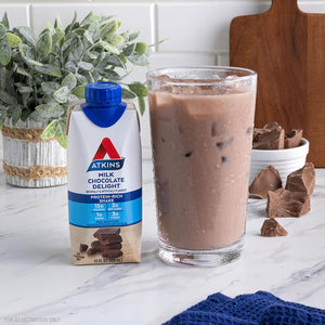 Atkins Milk Chocolate Malteda Lista Para Beber Proteina