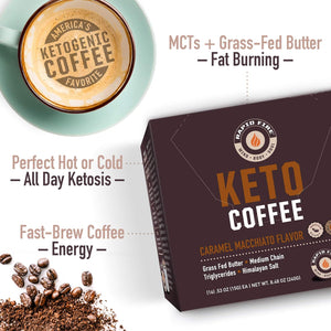 Rapidfire Caramel Macchiato Keto 16 Capsulas