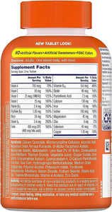 ONE A DAY Multivitamínico vitamina A, B, C, D y E, calcio y magnesio 200 tabletas.