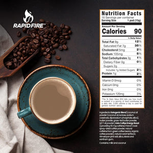 Rapidfire Caramel Macchiato Keto 16 Capsulas