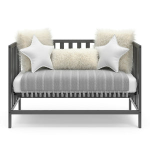 Cuna Catre Convertible 4 En 1 Para Bebé Storkcraft Gris