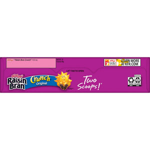 Kellogg's Raisin Bran Crunch Cereal Original 450 G 2 Pack