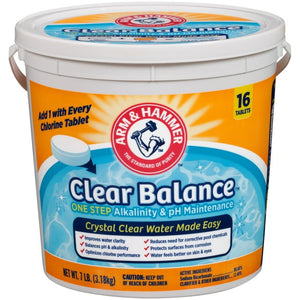 ARM & HAMMER Clear Balance Tabletas Alcalinidad y PH 3.18Kg