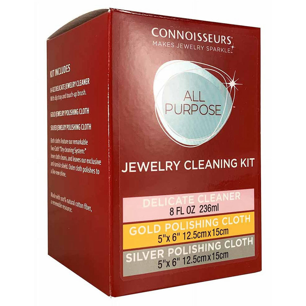 CONNOISSEURS kit Limpiador joyas Multiusos oro plata gemas