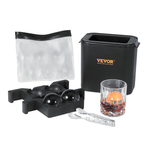 Bandeja Para Hacer 2 Esferas De Hielo Grandes Para Whisky