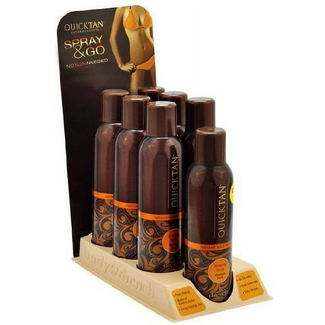 Spray Bronceador Body Drench Quick Tan Sun Kissed 7 Piezas