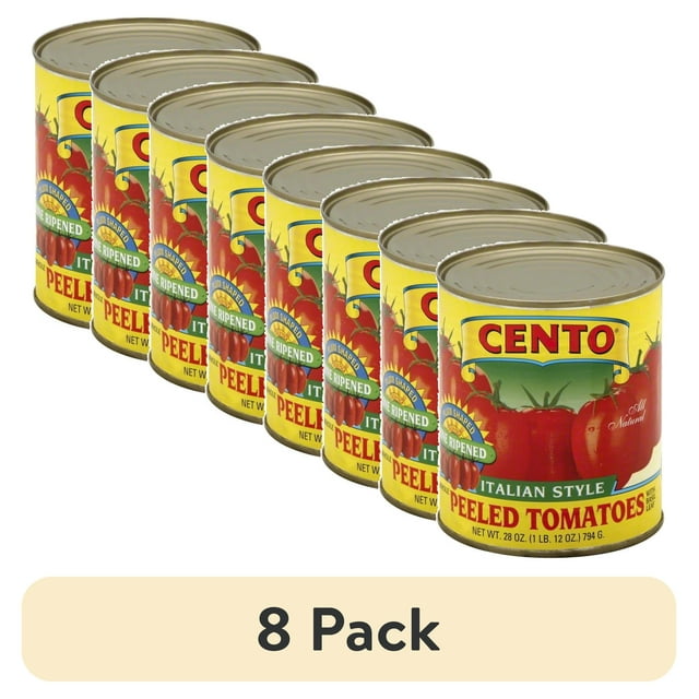 Cento San Marzano Certificado Tomates Lata 749 gr 8 Pack