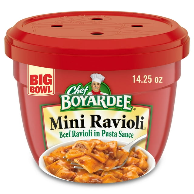 Chef Boyardee Mini Ravioli Pasta De Carne En Salsa 2 Pack