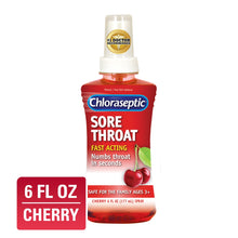Cargar imagen en el visor de la galería, Spray Bucal Chloraseptic Para Garganta Sabor Cereza 177mL