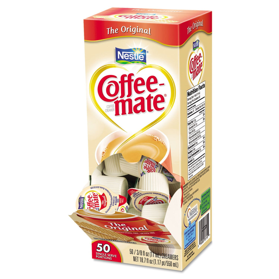Coffee Mate Crema Original Sin Lácteos 50 Unidades