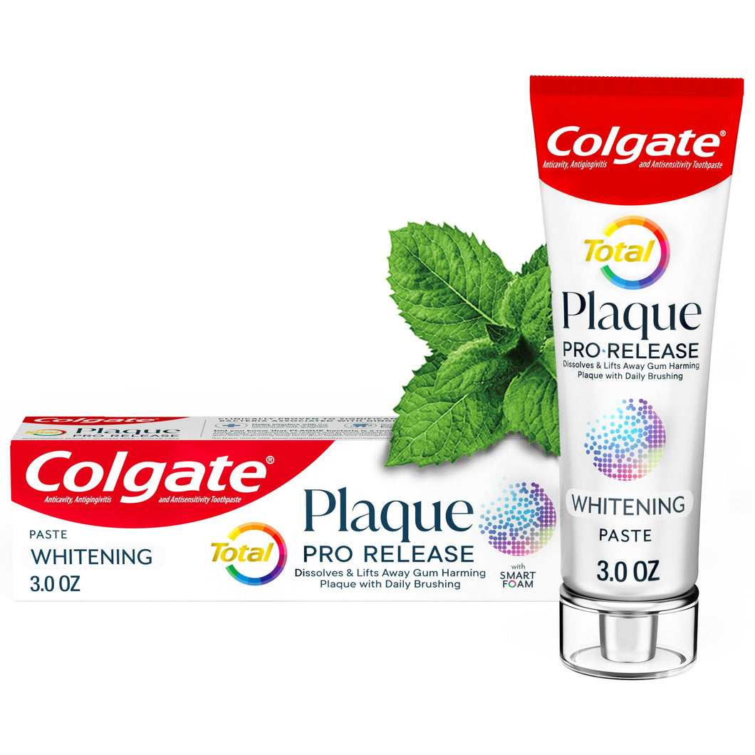 2Pasta Dental Colgate Total Plaque Pro Release 85g Importada