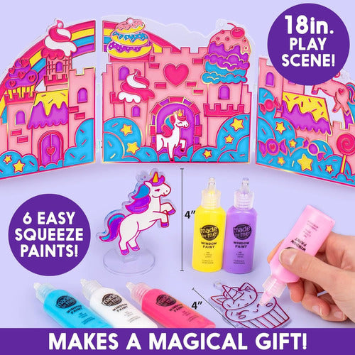 Kits Pintura Y Atrapasoles Unicornio Para Niños Manualidades