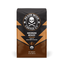 Cargar imagen en el visor de la galería, Café Molido Death Wish Tostado Medio Orgánico 283g