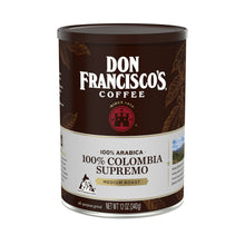 Cargar imagen en el visor de la galería, 2 Don Francisco&#39;s Café Molido 100% Colombiano Tostado Medio