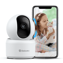 Cargar imagen en el visor de la galería, Cámara Seguridad Interior 2K Inalámbrica Monitor Para Bebés
